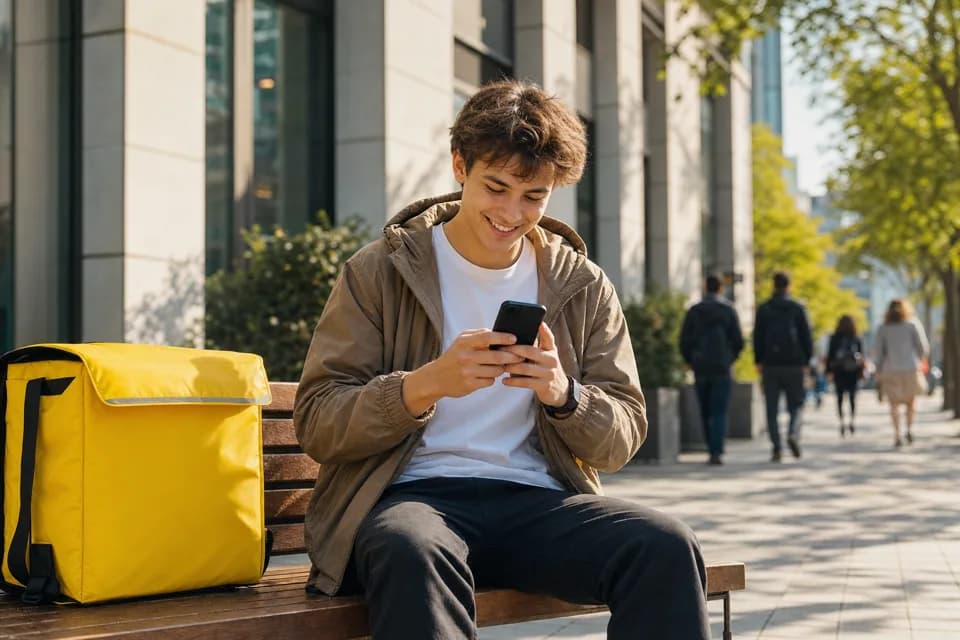 Подключение курьера к платформе